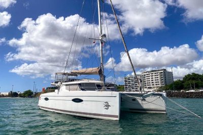 catamaran sail occasion Fountaine Pajot Helia 44 -2014