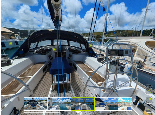 visite 3D voilier